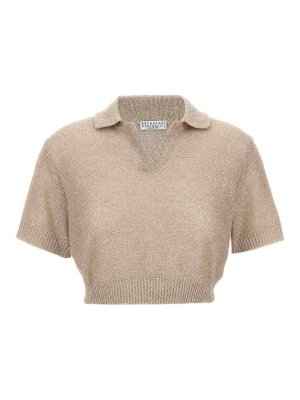 BRUNELLO CUCINELLI: Poloshirts - Poloshirt - Beige