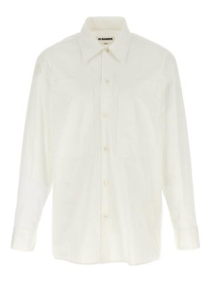 JIL SANDER: Hemden - Hemd - Weiß