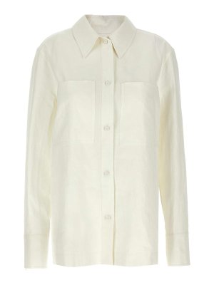 JIL SANDER: shirts - Linen Shirt