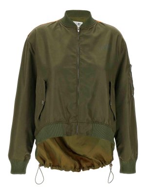 MM6 MAISON MARGIELA: Bombers - Bomber - Vert