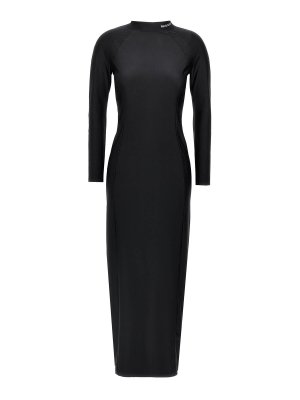 T BY ALEXANDER WANG: knee length dresses - Rashguard Dress