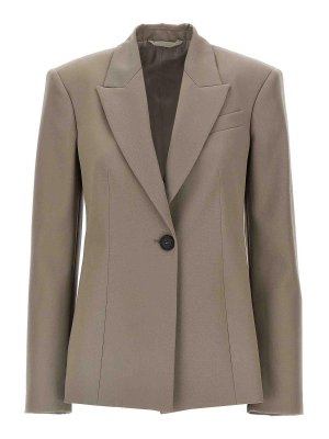 The Attico: Vestes de costume - Blazer - Gris
