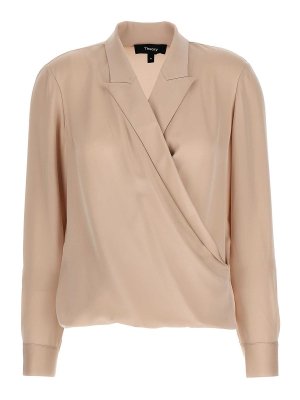 Tシャツ・カットソー Zimmermann SS25 ACACIA BILLOW BLOUSE (2446TRS252 CRMPNKMUL) Acacia Billow Blouse Cream/Pink Multi Online | Zimmermann
