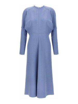 VICTORIA BECKHAM: マキシドレス - マキシドレス - ライトブルー