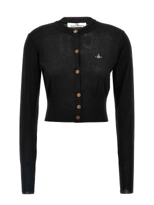 VIVIENNE WESTWOOD: Cardigans - Cardigan - Schwarz