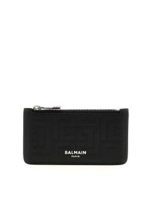 Balmain: wallets & purses - Purse logo
