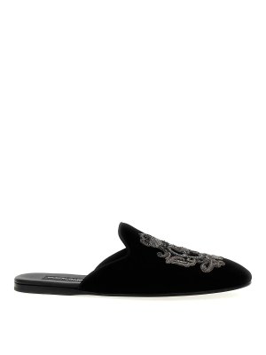 DOLCE & GABBANA: Mules - Mules - Noir