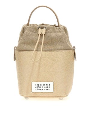 Maison Margiela: Bucket-bags - Bucket-Bag - Beige
