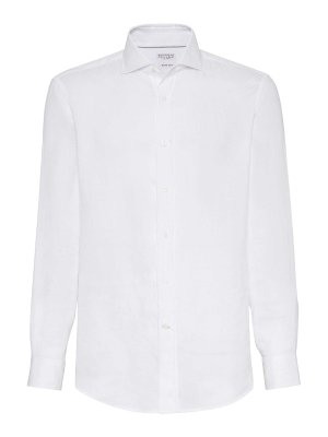 BRUNELLO CUCINELLI: Camisas - Camisa - Blanco