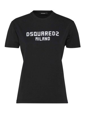 DSQUARED2: Tシャツ - Tシャツ - 黒
