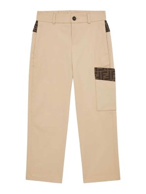 Fendi Jr: casual trousers - Casual pants