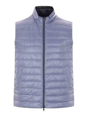 HERNO: Gilets - Gilet - Bleu Clair