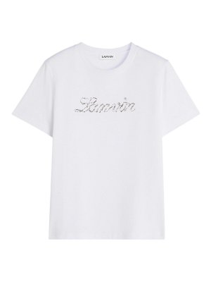 LANVIN: Tシャツ - Tシャツ - ベージュ