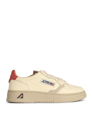 Hogan H Stripes Ivory Leather Sneakers - White