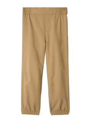 BURBERRY: straight leg jeans - Equestrian knight trousers