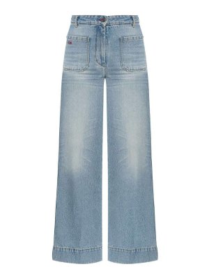 VICTORIA BECKHAM: straight leg jeans - Alina jeans