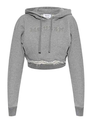 ALEXANDER MCQUEEN: Sweatshirts & Sweaters - Gray shirt