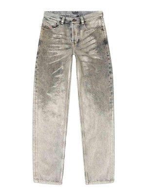 DIESEL: Bootcut - Bootcut Jeans - Blau