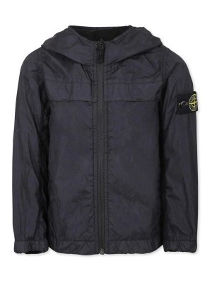 STONE ISLAND: padded jackets - Black Jackets