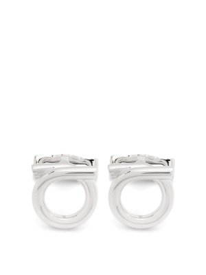 Tateossian Cufflinks Squared Palladium Polished