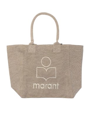 ISABEL MARANT: Handtaschen - Shopper - Beige