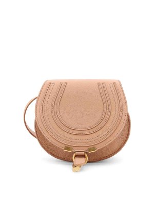 【送料&関税込】Stella McCartney soft Beige Vegan Leather Ba STELLA MCCARTNEY Elyse embroidered faux shearling-lined