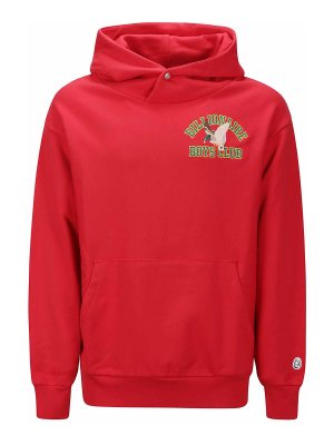 Gucci GucciGhost print sweatshirt - Red - Men | 454569X3F356545