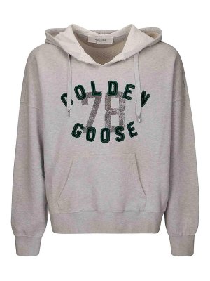 GOLDEN GOOSE: スウェット＆セーター - スウェットシャツ/セーター - グレー