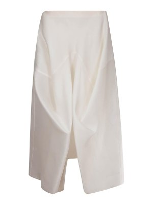 KHAITE: Faldas media pierna y semilargas - Falda Semilarga - Blanco