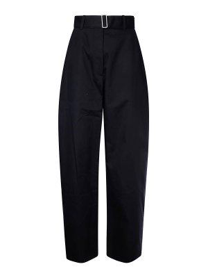 STUDIO NICHOLSON: pantaloni casual - Pantaloni a gamba tonda con cintura