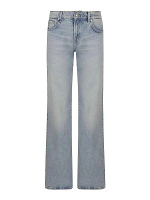デニム・ジーパン MOTHER LIGHT BLUE COTTON DENIM JEANS 102781230ATDK Mother Jeans - Light Blue - Women | 102781230ATDK | thebs.com