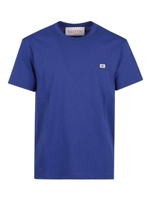 Tシャツ・カットソー 25FW Valentino Garavani Cotton T-Shirt With Panth blue 23556588_53898786_600.jpg