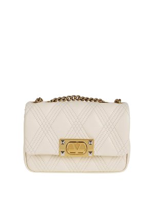 VALENTINO GARAVANI: cross body bags - Small Shoulder Bag Quiltie 67