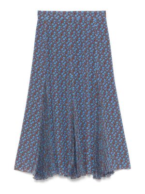 ミニスカート Rabanne JUPE MINI MESH PRINTED RECTO VERSO Rabanne Jupe Mini Mesh Printed Recto Verso Clothing In Gold