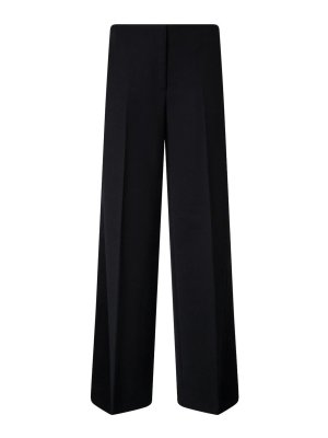 パンツ THE ATTICO GABARDINE LONG PANTS (251WCP00272 WWW065AA081) The Attico Military green wool gabardine trousers | TheDoubleF