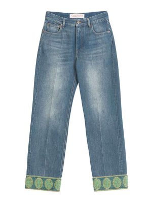VALENTINO: bootcut jeans - Jeans