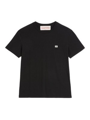 VALENTINO: T-shirts - T-Shirt - Schwarz