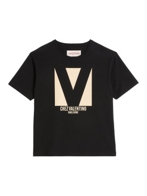 Valentino Vlogo Signature T-Shirt - Black - Men | 6V3MG10VAQ80NO