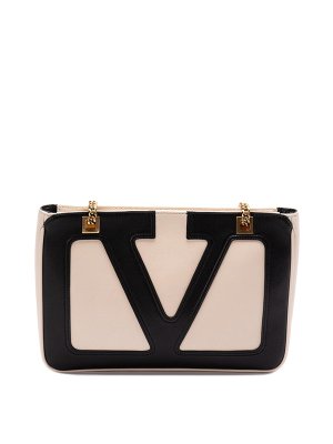 VALENTINO GARAVANI: Bolsos Shopping - Bolso Shopping - Blanco