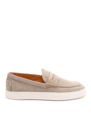 TOD'S: Mocasines y Zapatillas - Mocasines - Gris