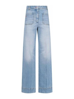 VICTORIA BECKHAM: bootcut jeans - Jeans Dritti