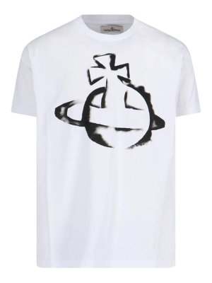 VIVIENNE WESTWOOD: t-shirts - T-Shirt Logo