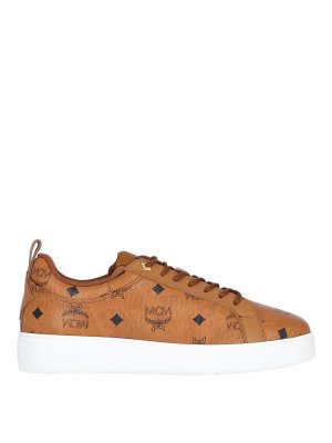 MCM: Chaussures de sport - Baskets - Marron