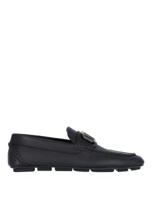 VALENTINO GARAVANI: Mocassins & Chaussures bateau - Mocassins - Noir