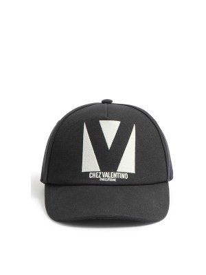 VALENTINO GARAVANI: hats & caps - Chez Valentino Cotton Baseball Cap