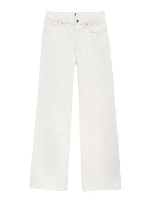ANINE BING: Jeans évasés - Jean Bootcut - Blanc