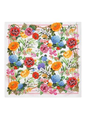 DOLCE & GABBANA: Estolas y chales - Estola - Blanco