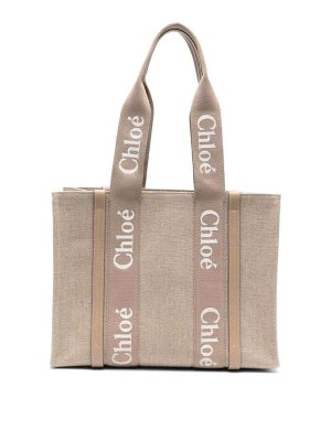 CHLOE': Bolsos Shopping - Bolso Shopping - Marrón