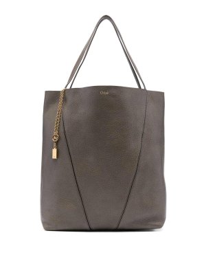 CHLOE': Handtaschen - Shopper - Grau