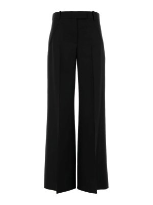 ALEXANDER MCQUEEN: Pantalons casual - Pantalons Décontractés - Noir
